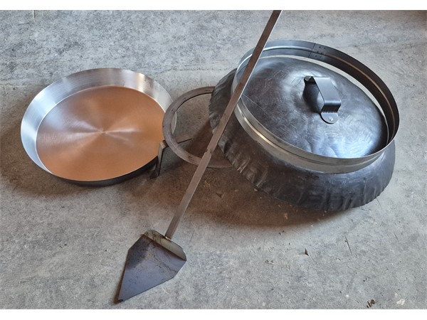 Tradicionalni bosanski sač, za pečenje ispod peke, s INOX pekačem. Veličina 550 mm – obiteljska izvedba! ★★★★★