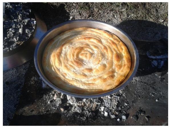 Tradicionalni bosanski sač, za pečenje ispod peke, s INOX pekačem. Veličina 550 mm – obiteljska izvedba! ★★★★★